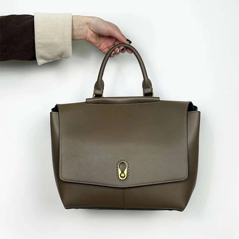 Work Shoulder Fashion Handbag Elegant Commute Travel Hobo Temperament Crossbody Vintage Underarm Bag