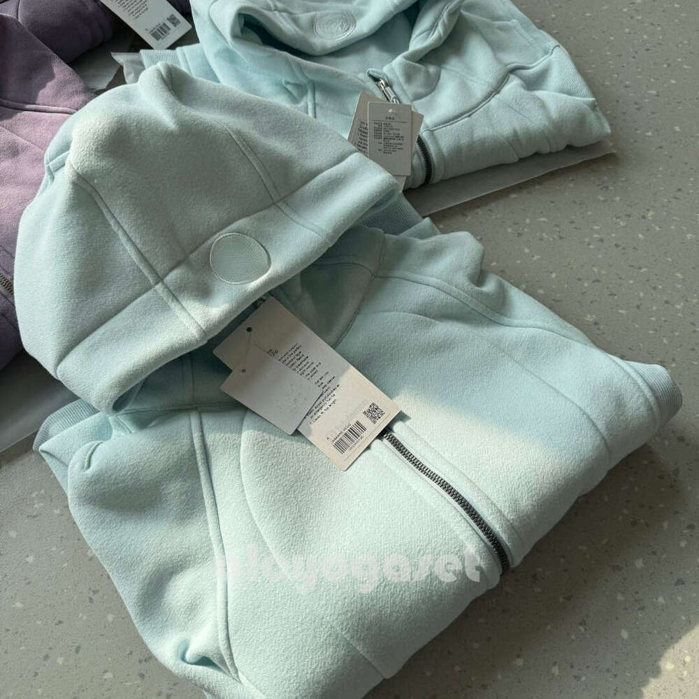 TOP Designer luluity lemoner set jacket pants scuba hoodie Comfort Embroidery Sports Casual Cardigan Women's 20 Colors luluity lemoner sweatshirt leggings set