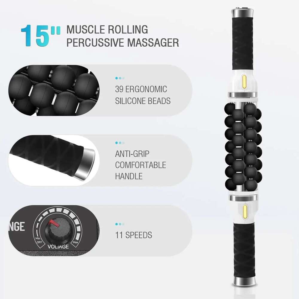 40W Electric Roller For Muscle Rela High Frequency Rolg Massage Anti-Cellulite Body Shapping Slimming Hine