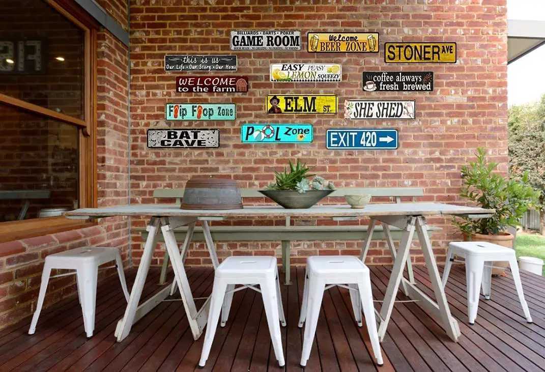 Welcome To Alcatraz Prison STREET SIGN ALL METAL Tin Sign SLOGANS QUOTESM251114