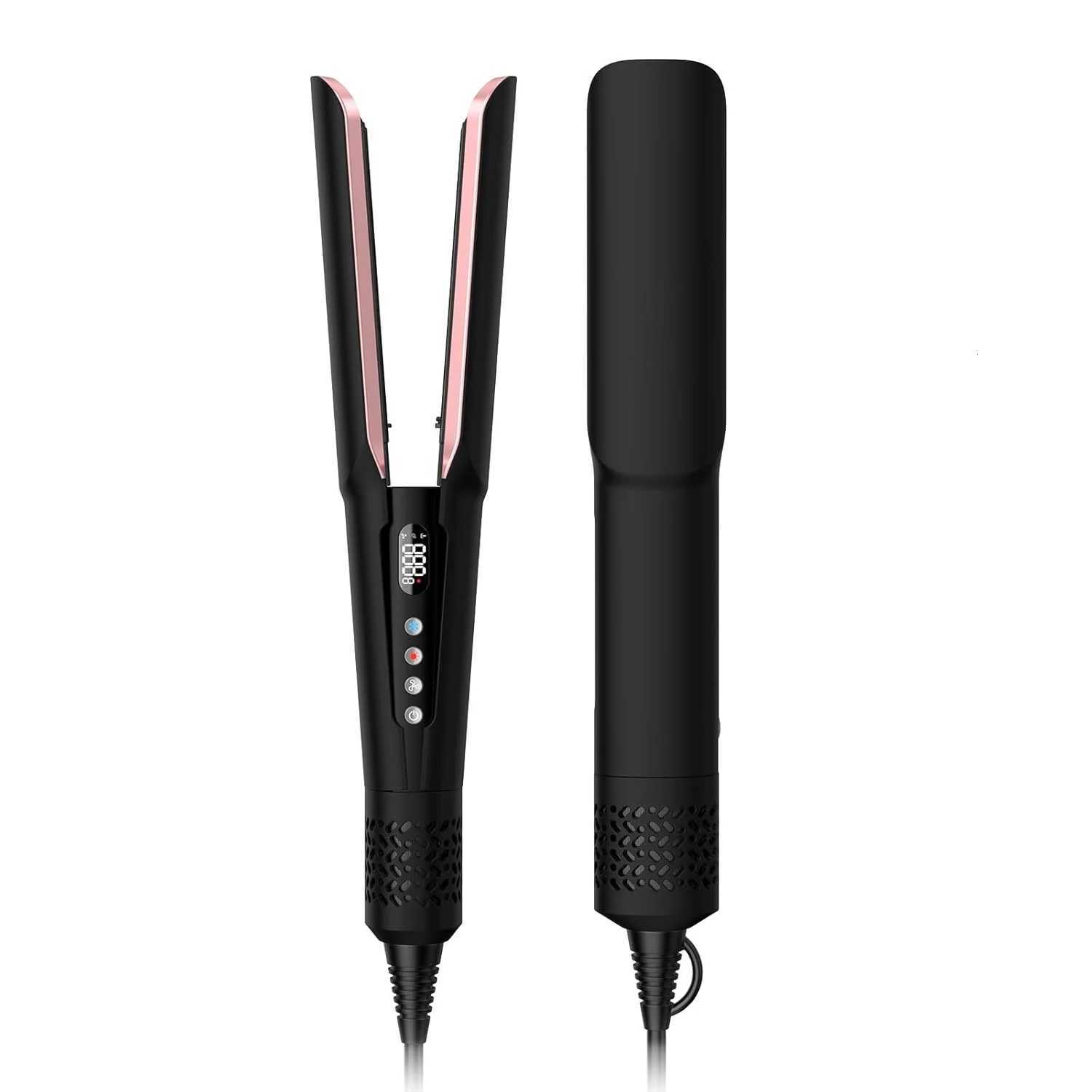 New Arrival BLDC Hot Air Styler Electric Air Straight Wet to Dry Flat Iron Hair Straightener X251114