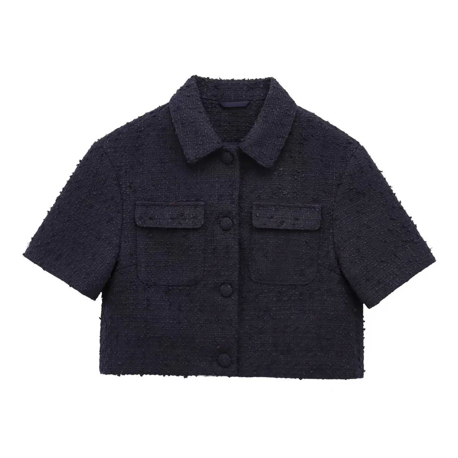 Willshela Womens Fashion 2-piece Solid Single Chest Jacket Retro Side Zipper Mini Ski Fe Chic Womens Ski SetXJ250414