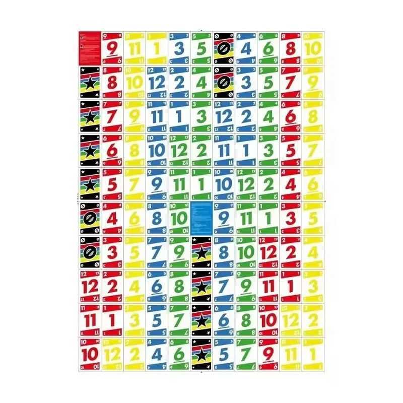 New Phase 10 Kartenspiel Fun High Fun Multiplayer Toy Designs Paying Board Game Card Family Party Toy C251114