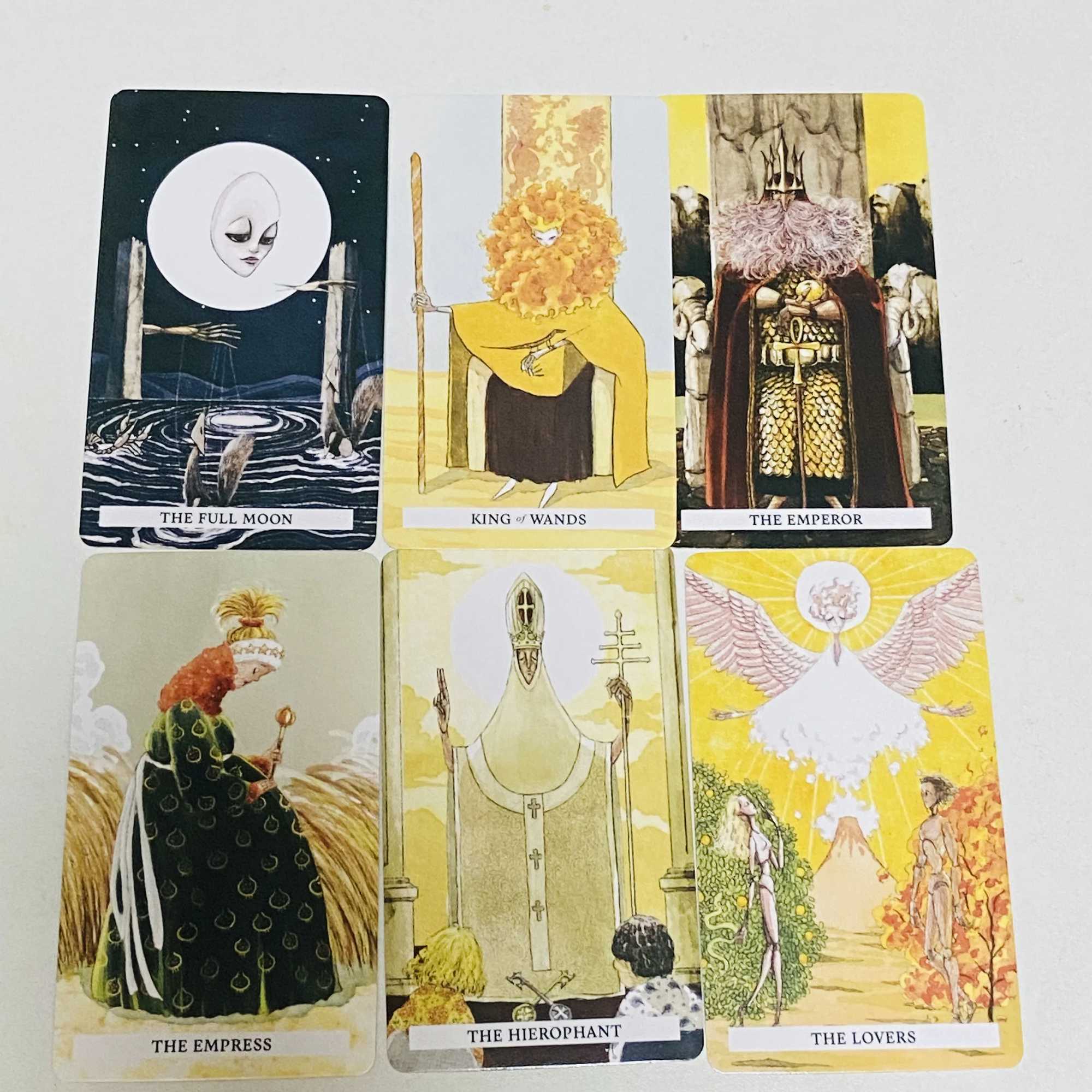 79pcs I Am Not A Doll Tarot Cards Psychological Oracle Deck with Vibrant Imagery for Future and Past C251114