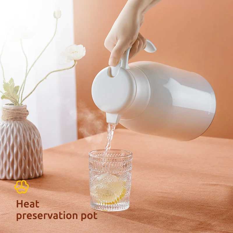 Insulation Kettle Household Long Term Insulation Thermos Bottle Large Capacity Glass Inner Leakproof Insulation Water Pot Y251114