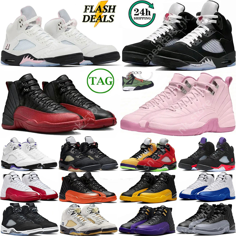 Designer Shoes Flue Game Sail Soft Pearl Pink Wolf bucks Grey Oreo Green University Blue Black Metallic women mens trainers Hiking sports outdoor sneakers Size US 13