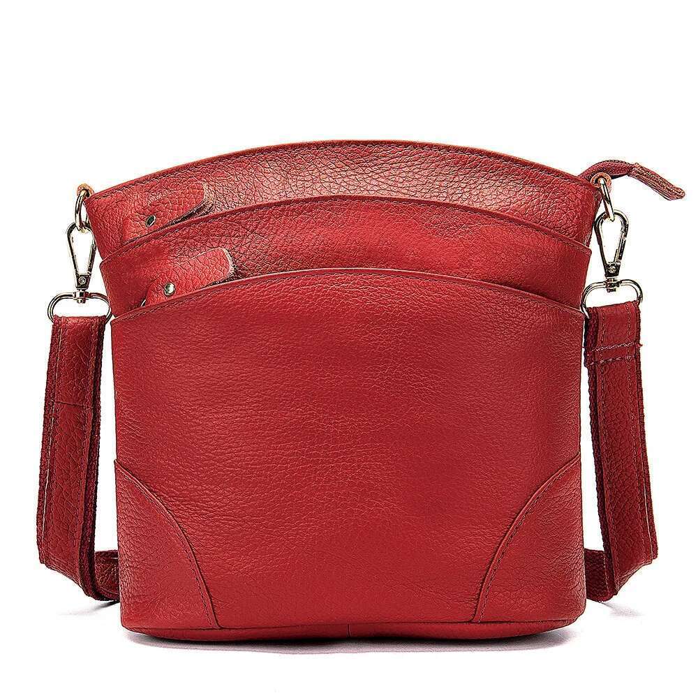 2025Real Natural Cow Genuine Leather Messenger Bag Famous Brand Female Small Crossbody Shoulder Bags For Women Bolsa Feminina High Quality Designer Ba