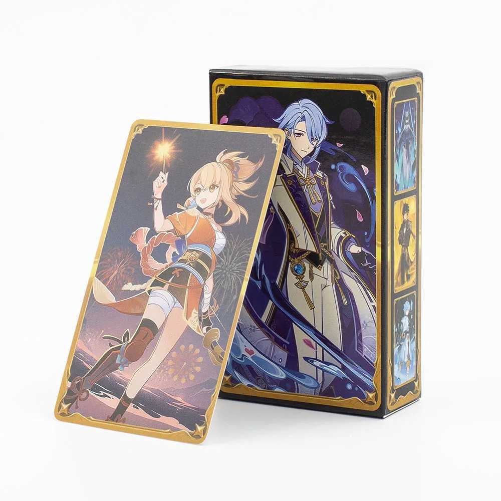Anime Game Genius Invokation TCG 65Pcs/Set Hot 9555cm Collectible Card Collection for Desktop Gaming C251114