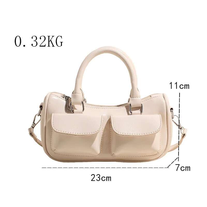 Leather Tote High Quality Women Shoulder Crossbody Bag Brand Fashion Handbag Female Travel Underarm Satchel Purse