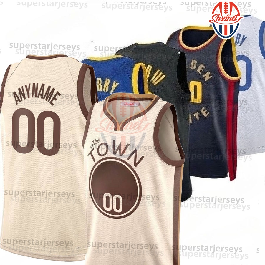Custom 30 Curry 2025-26 City Basketball Jersey Butler III Kevon Looney Green Kuminga S-XXXL