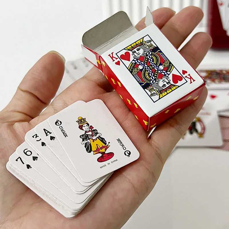 Mini Playing Cards Cute Novelty Funny Gifts Travel Toys Party Games For Kids Adults Juegos De Mesas Para Toda La Familia C251114