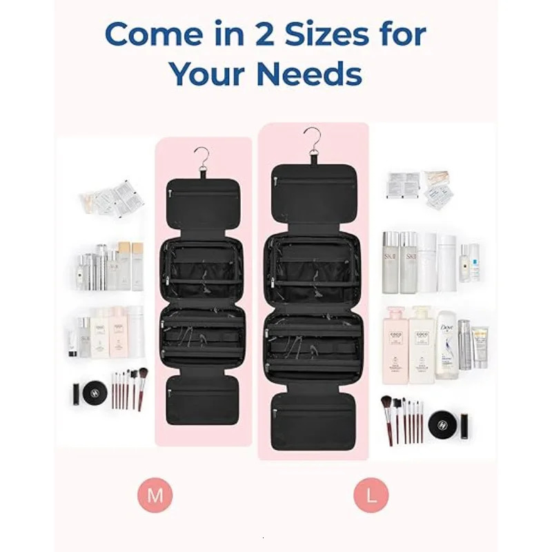 Multi-functional toiletry bag storage bag hanging toiletry bag with outdoor camping trip essential 250407