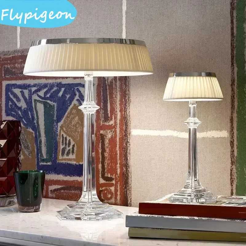 Nordic Crystal LED Table Lamps Home Decor Table Lights for Bedroom Living Room Parlor Hotel Study Desk Lighting Night Lights M251114