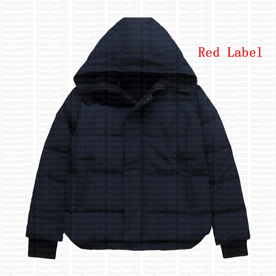 Designer Canada Down Puffer Jackets Mens Home Outdoor Outerwear Jacket Real Coyote Fur Warm Hooded Windproof Thicken Winter Coat Parka Doudoune