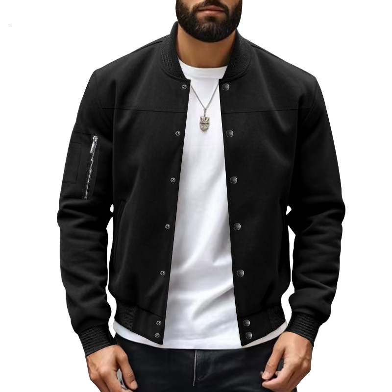 American Amikaji flying stylish suede cardigan, button up jacket, men's