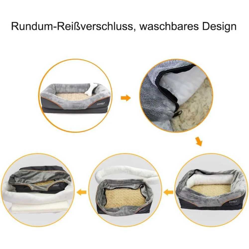 X-Large memory foam dog bed orthodontic dog bed and sofa with removable and washable cover suitable for large dogs X250412