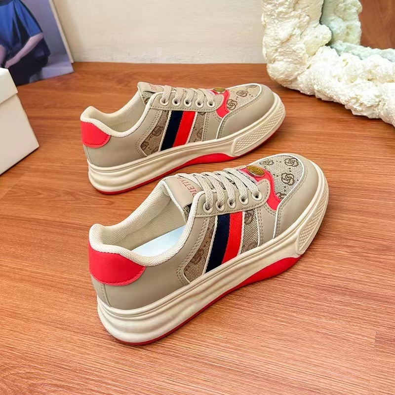 Free shipping designer new fashion casual shoes women's hot spring selling sports casual shoes green red 36-40