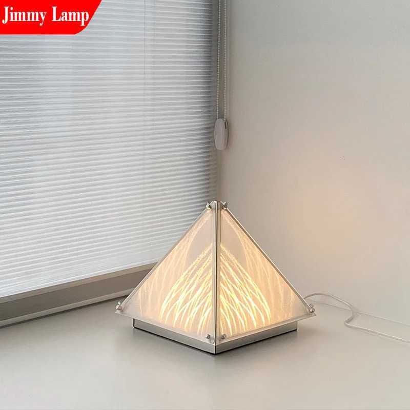 Scandinavian Crystal Desk Lamp Designer Living Room Bedroom Headboard Decoration Ambient Art Lighting Modern Study Fixture M251114