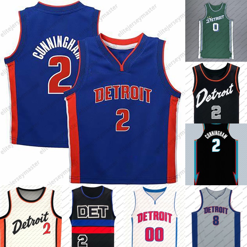 2 Cade Cunningham 2025-26 City 9 Thompson Personalized Custom Basketball jersey 71 Schroder Jersey Malik Beasley Duren Fontecchio Stitched Custom Number Name 11