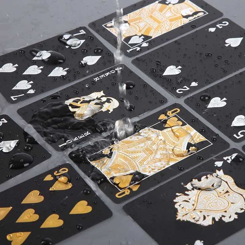 VIE LENTE Waterproof Playing Cards Set Water Resistant Adults Interative Toys Gift Collection Family Interaction Magic Game C251114