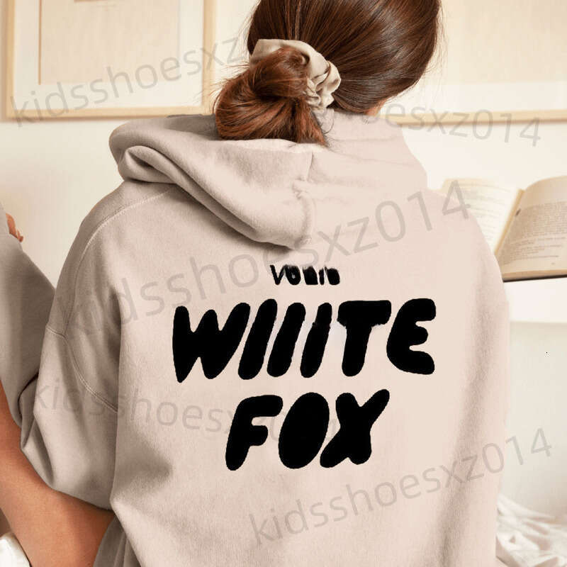 Jacket White Foxset Hoodie Whitefox European And American Sweatshirt Hoodie For Men And Women Casual Versatile Gentle Style Kids Clothes Size S-xxxl