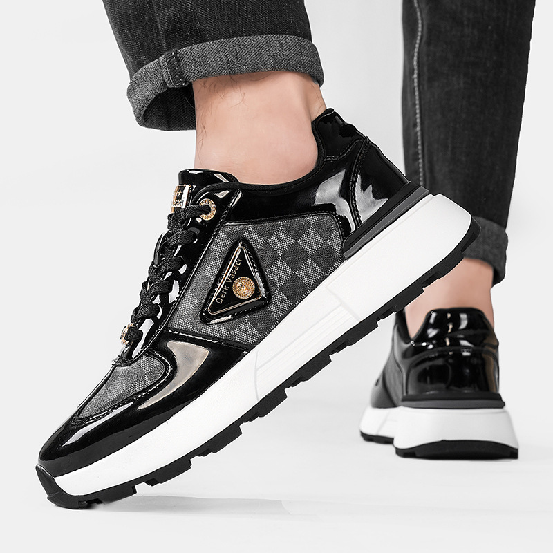 Designer Sneakers: Sequined Italian White Lace-Up Shoes for Men and Women (2024 Release)