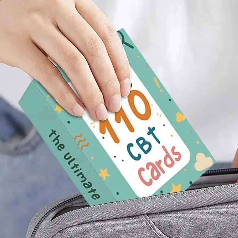 Mindfulness cards 55 cards containing 110 suggestions for action cognitive behavior cards personal emotional management C251114