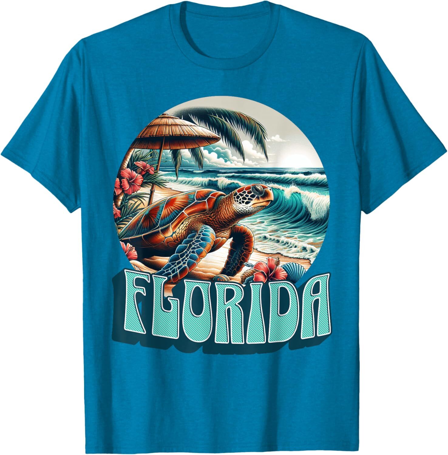 T shirt for Mens Florida Graphic Tee Casual Tops Clothes Short sleeve fashion