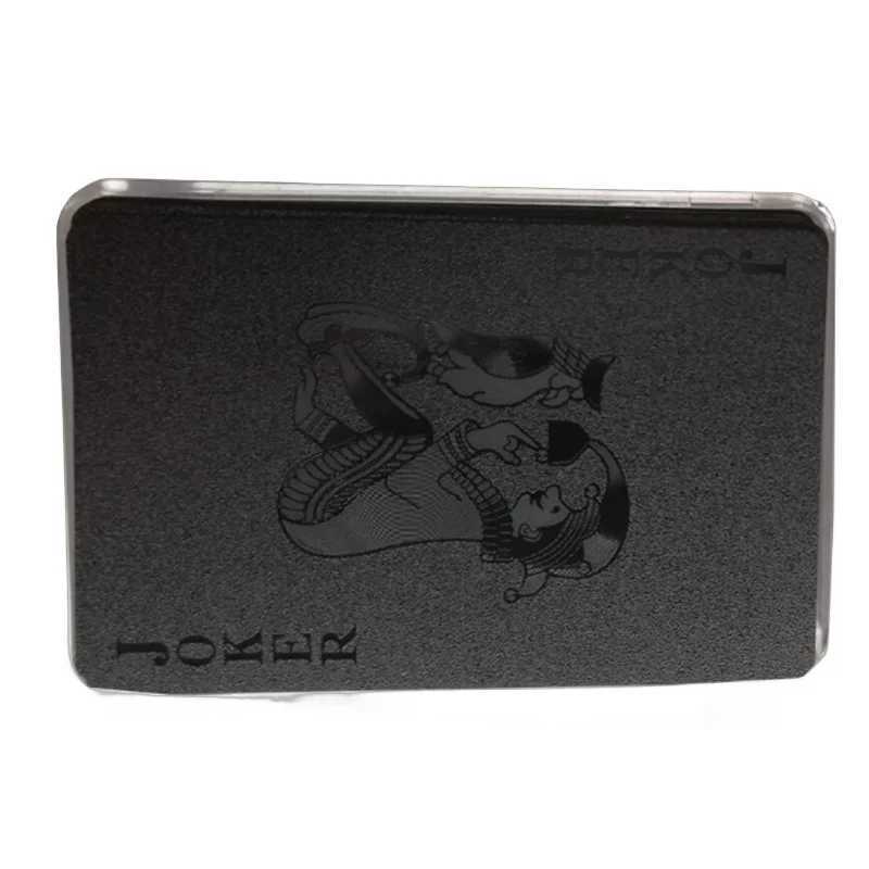 Black Game Set Gold Foil Set Plastic Magic Card Waterproof Card Magic C251114