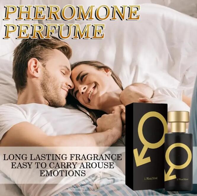 Her Perfume 50ml Lure Him Men Woman Fragrance Infused Essential Oil Perfumes to Attract Women Long Lasting Smell Body Charming Parfum Cologne Spray To