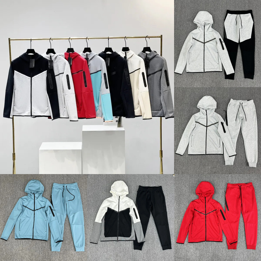 Mens Tracksuits Designer Hoodies Niki Tech Fleece Men Hoodies pant sports Pants Jogger suits zipper Thick sportsuit mens coats winter coat techfleece Man Joggers H5