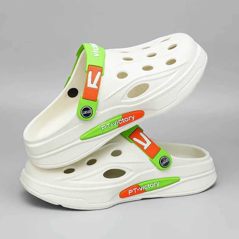 Summer 2025 Outdoor Garden Neoprene Mens Casual Sneakers Fashion Luxury Sandals Comfortable Indoor Soft Sneakers 40-45 cro-s W250414