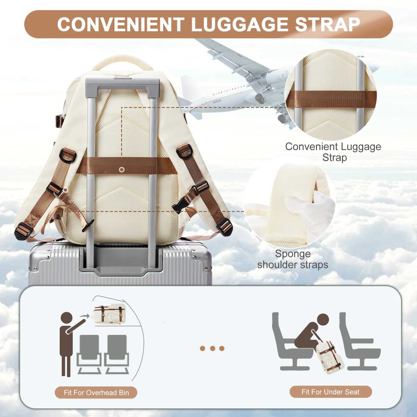 Travel Backpack Women Men Cabin Bag Airplane 40x20x25 Ryanair Backpack Business Laptop School Bag Carry on Luggage Viagem BagW251113