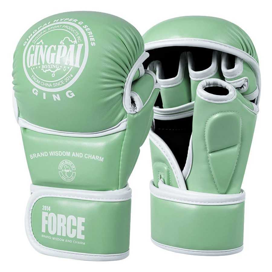MMA Gloves Open Palm Sparring Grappling MittsMartial Arts for Men WomenCombat SportsMMA Boxing Muay Thai Kickboxing L251114