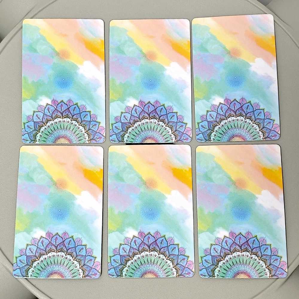 Rana System 96cm Watercolor Painting Lenormand Deck 42 Pcs Lenormand Cards C251114