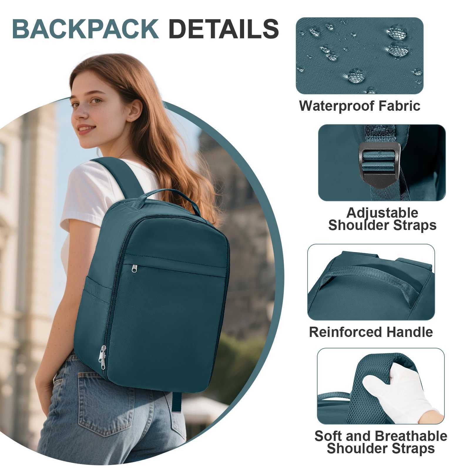 Airplane Hand Luggage Backpack for Ryanair 40x20x25 Cabin Bag Lightweight Aeroplane Carry-Ons Travel Backpack Short distanceW251113