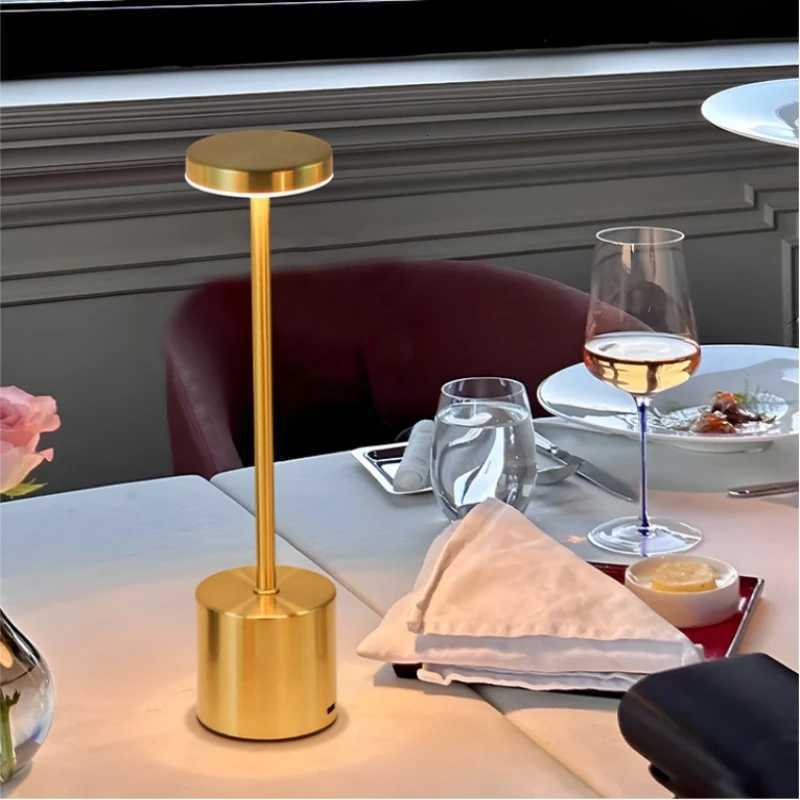 led rechargeable bar table lamp dining table atmosphere light restaurant clear bar desktop outdoor atmosphere light stall retro M251114