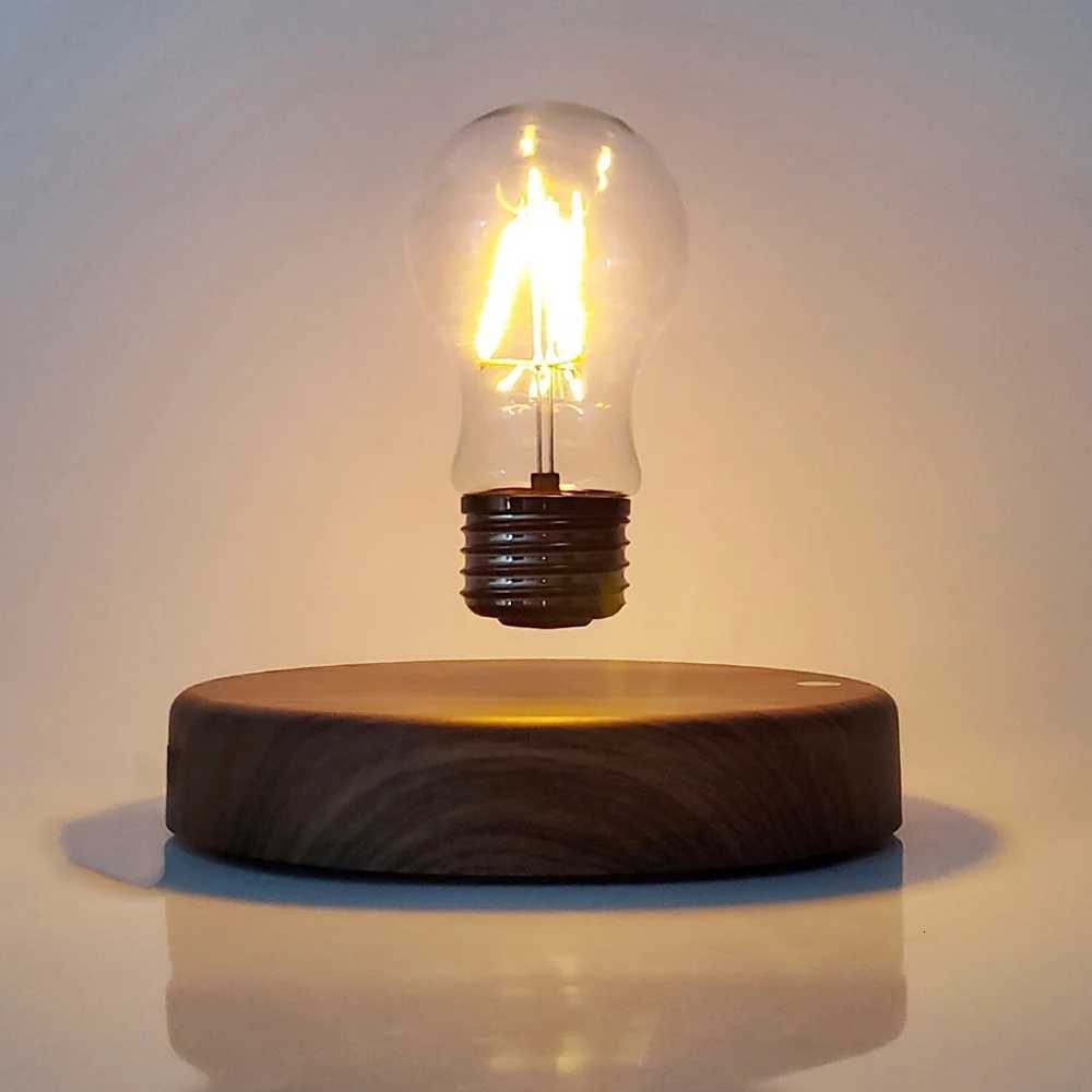 Magnetic Levitation Lamp Creativity Floating Glass LED Bulb Home Office Desk Decoration Birthday Gift Table Novelty Night Light M251118