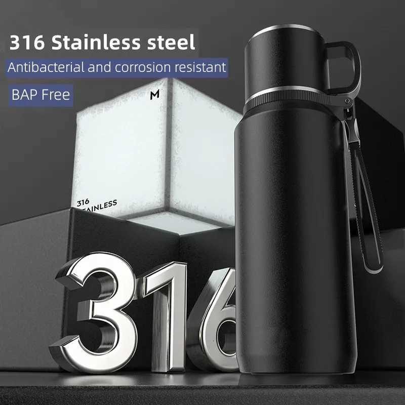 1000ML Stainless Steel Thermos Bottle for Hot Coffee Vacuum Thermal Water Bottle Insulated Cup Vacuum Flasks Double Wall Travel C251114
