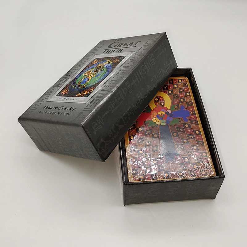 Aleister Crowley Luxe 80 Predictive Cards The Great THOTH Divination Tarot Cards C251114