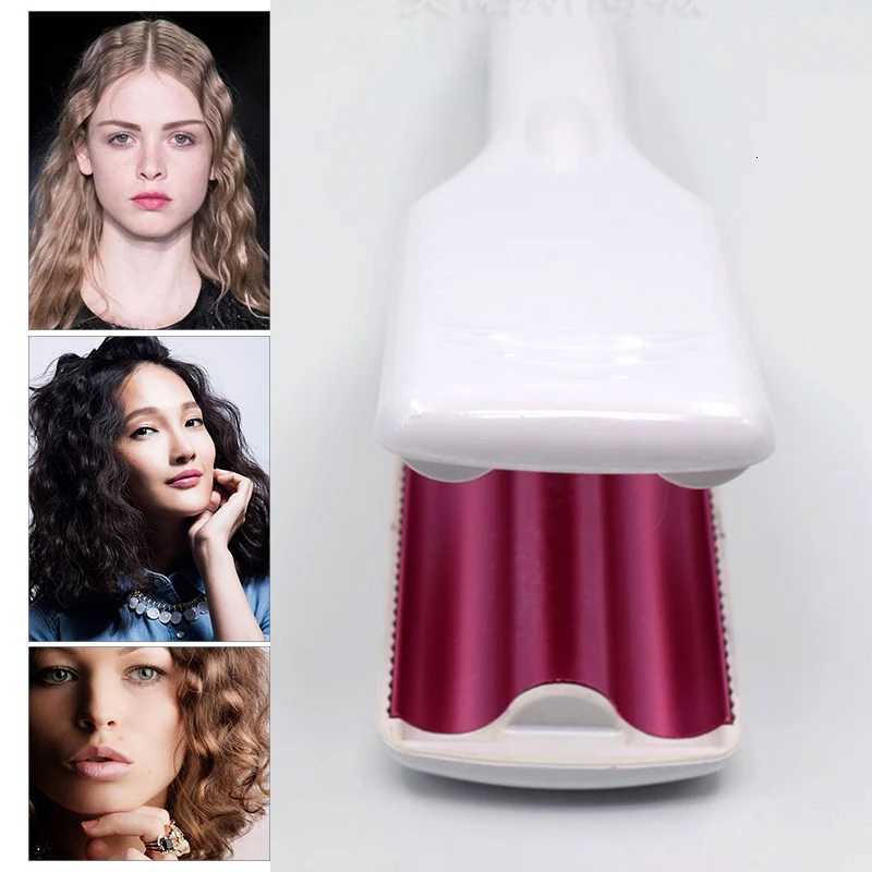 Ceramic Wave Hair Curling Iron Ceramic Triple Barrel Hair Curler Irons Roller Curl Wand Waver Styling Tools Hair StylerT251114
