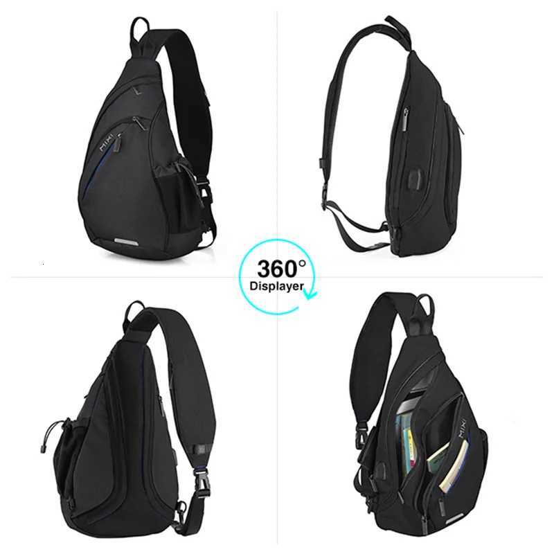 Mixi Men Sling Backpack One Shoulder Bag Boys Student School Bags University Work Travel Versatile 2020 Fashion New Design M5225W251113