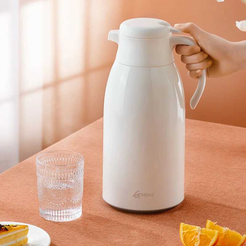 Insulation Kettle Household Long Term Insulation Thermos Bottle Large Capacity Glass Inner Leakproof Insulation Water Pot Y251114