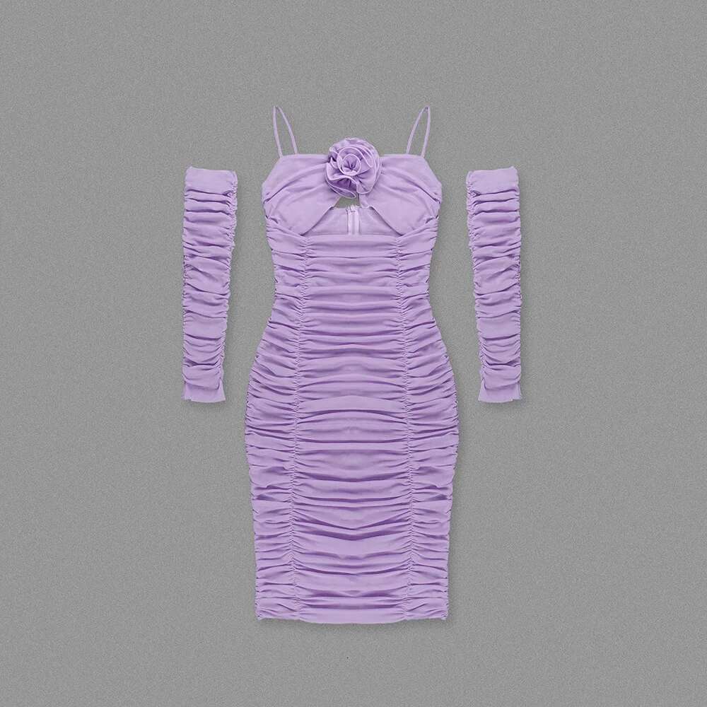 Designer mesh dress for women 2025 new style slim shoulder strap fashionable hollow mesh clothing sexy club party