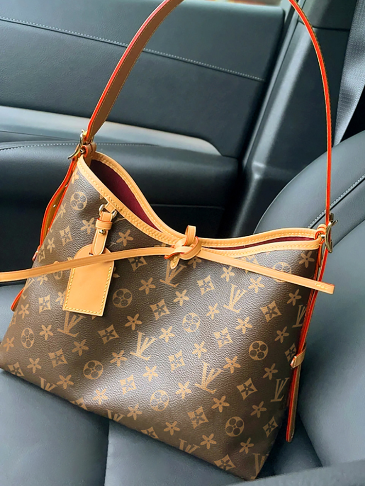 High Quality Designer Bag Large Capacity Tote Bag Luxury Suede Leather Leather Trim Adjustable Side Straps Spacious Shoulder Bag Work Handbag for Women Luxury Bags