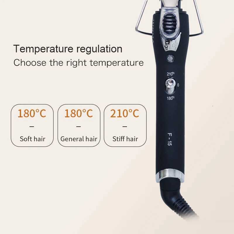 Dual Voltage 5 Barrel Ceramic Tourmaline Hair Curling Iron Portable Electric Ripple Big Wave Hair Curler For Household UseT251114