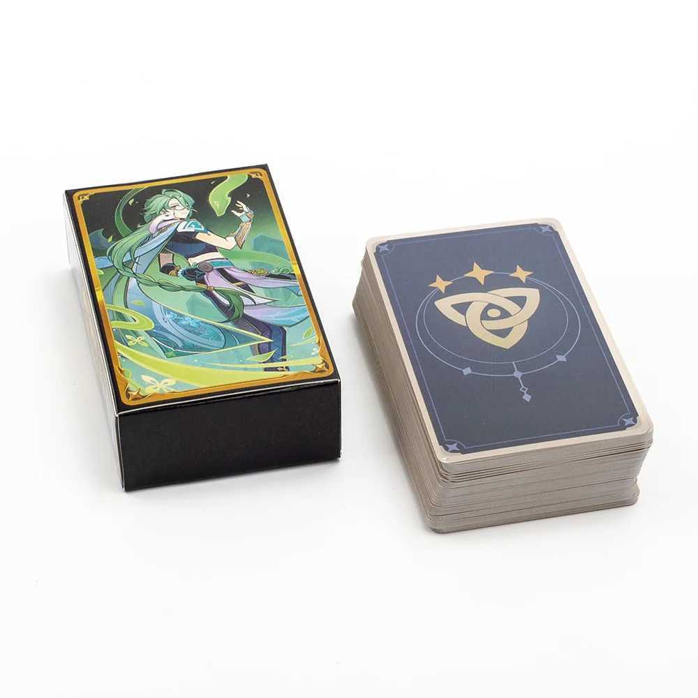 Anime Game Genius Invokation TCG 65Pcs/Set Hot 9555cm Collectible Card Collection for Desktop Gaming C251114