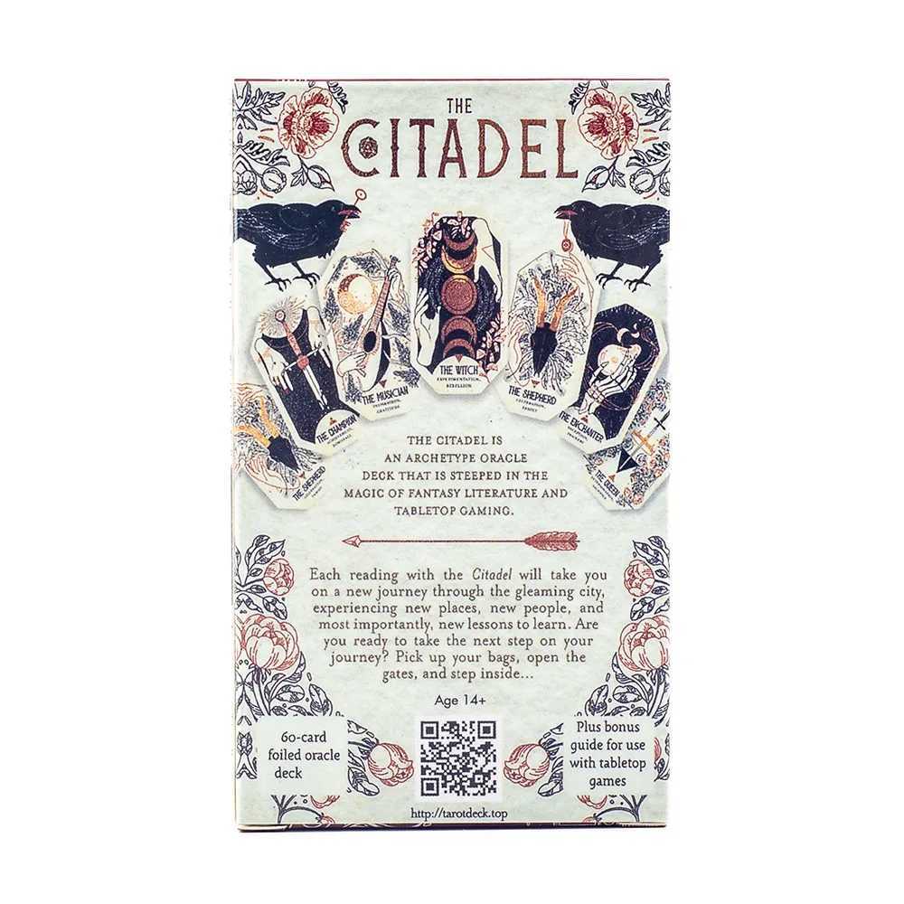 The Citadel A Fantasy Oracle Deeply Influenced By The Magical Elements Of Fantasy Literature And Tabletop Games Tarot 60Cards C251114