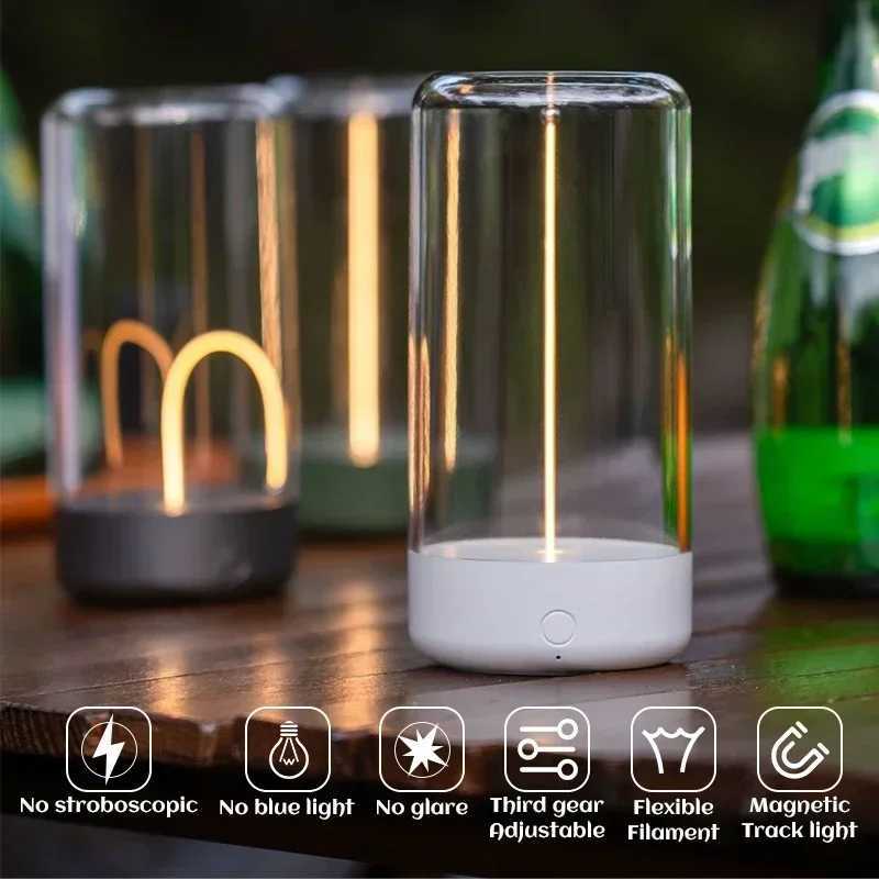Portable USB quantum wire ambient light bedroom mood night light bedroom bedside lamp studyNew Year gifts M251114