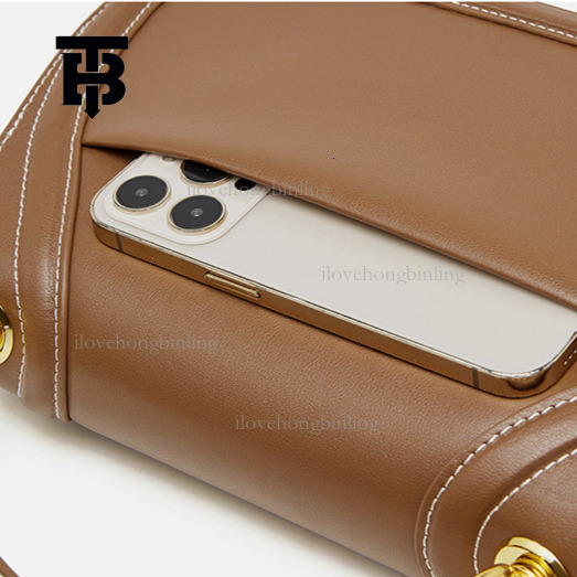 TB BHULAMTE Saddle Bag For Women 2025 New Genuine Leather Designer Bags High-end Retro Single Shoulder Crossbody Luxury Bag Versatile Light Luxury Und